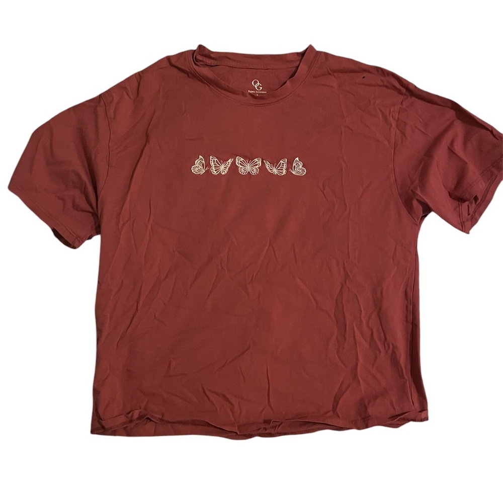 Organic Generations butterfly tee